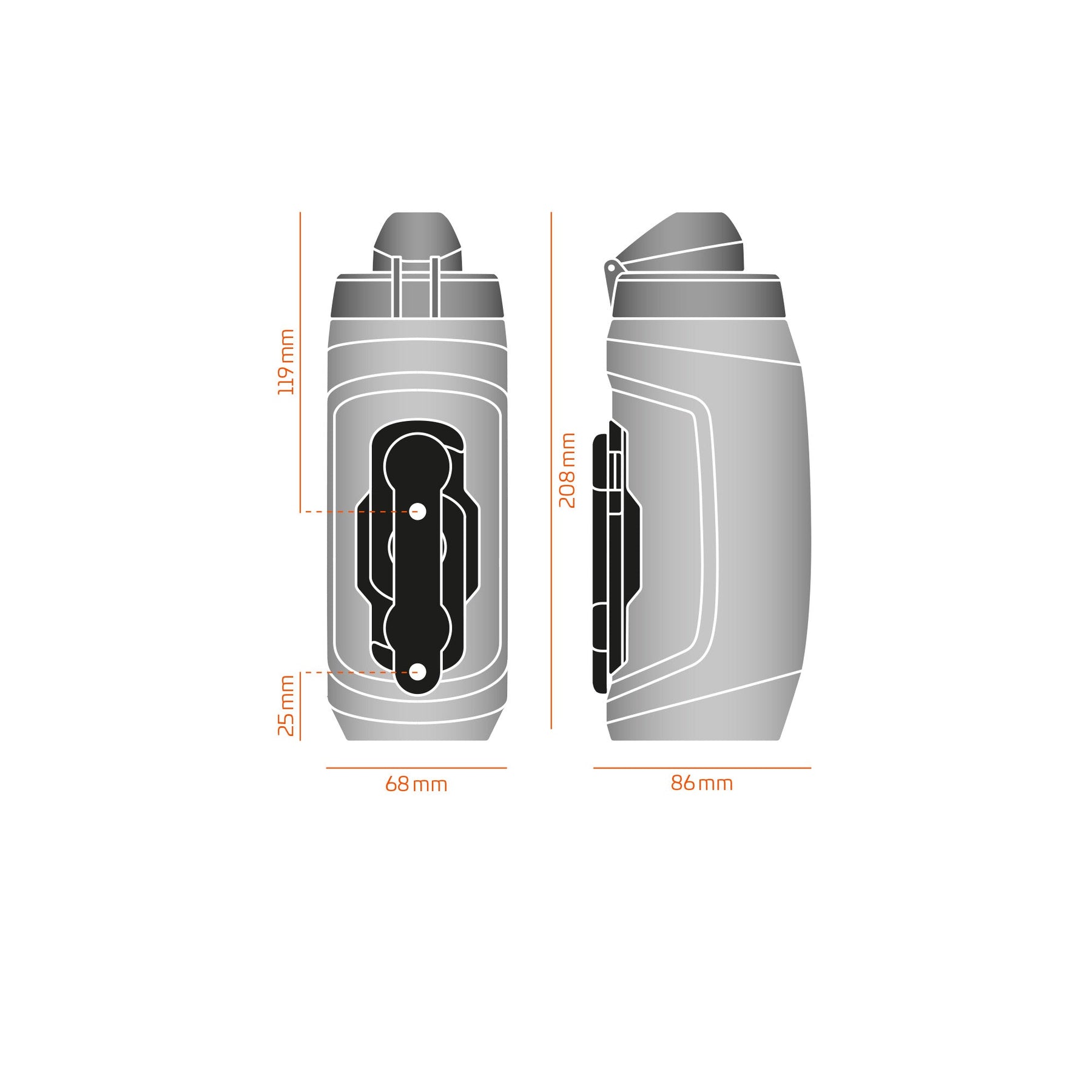 TWIST Bottle 590 + Bike Base