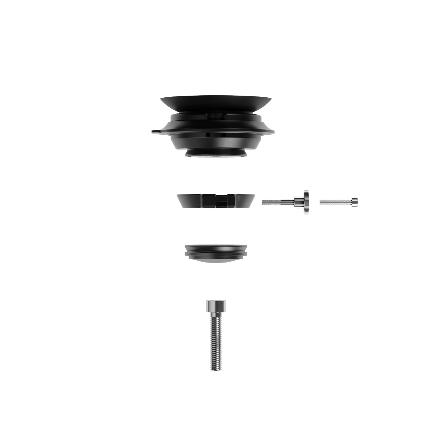 VACUUM stem-cap base for smartphone mounting