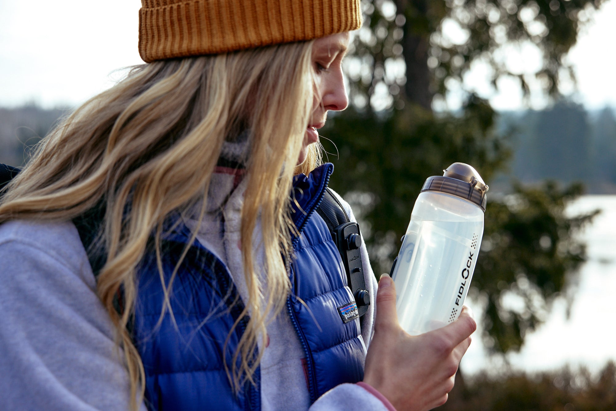 Fidlock Tex Base Multi and water bottle