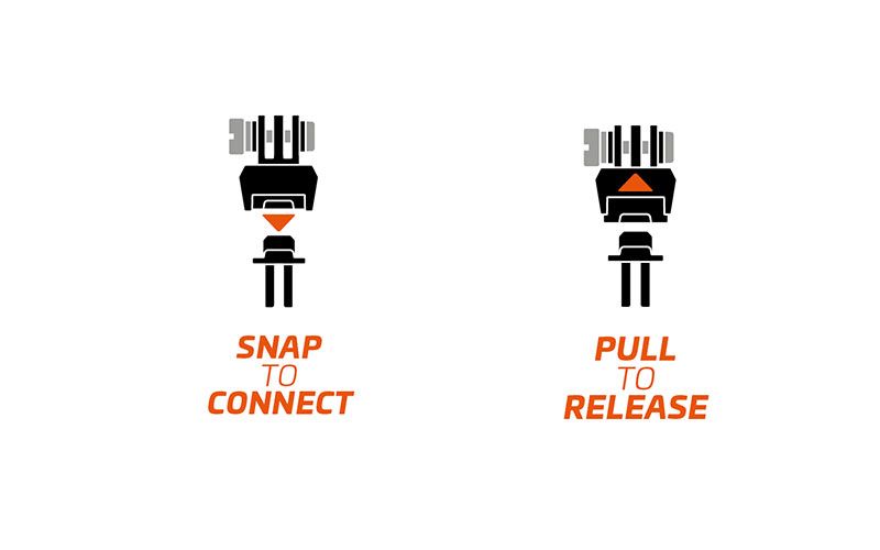 PINCLIP Action Cam Mount Connector