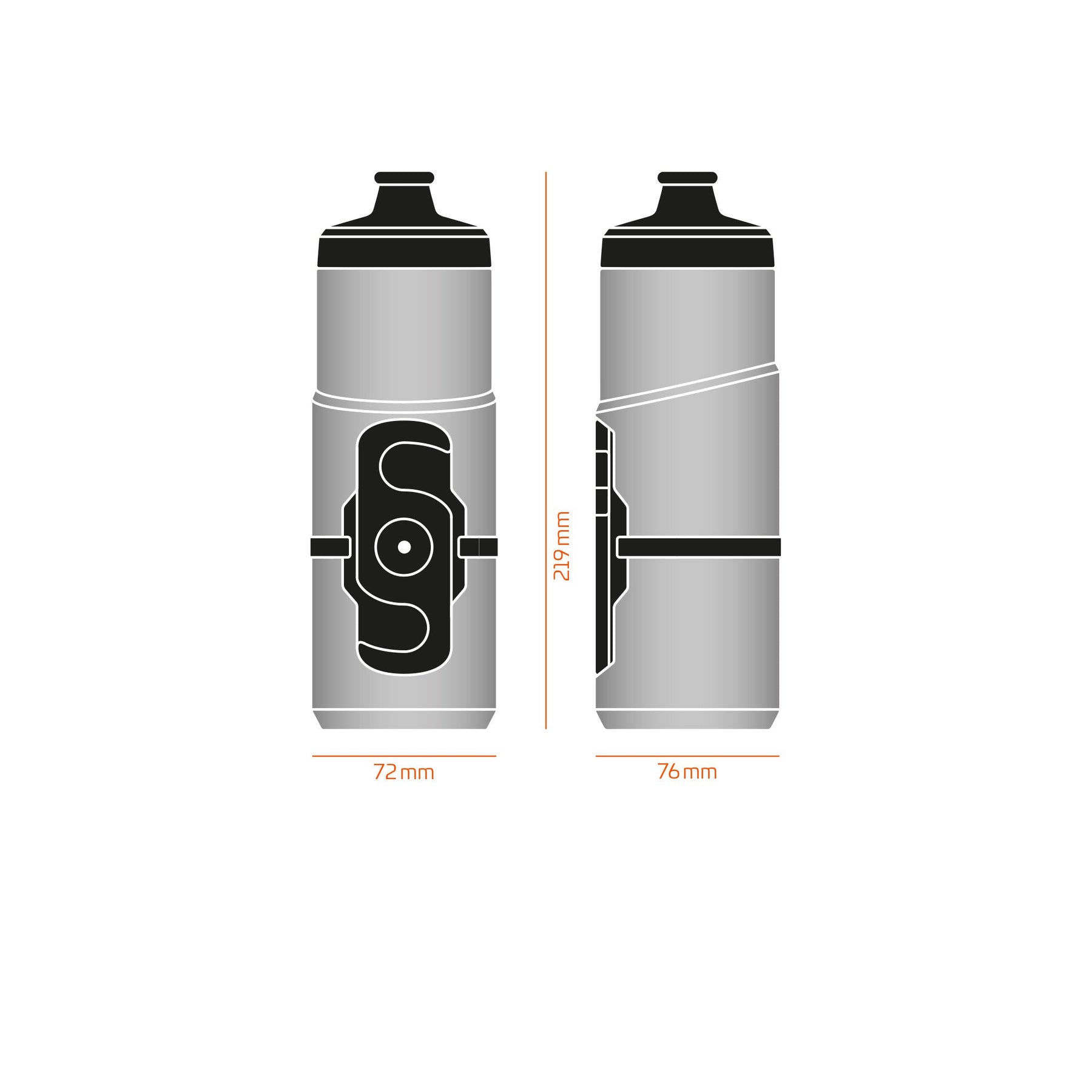 TWIST Replacement bottle 600 (bottle only)