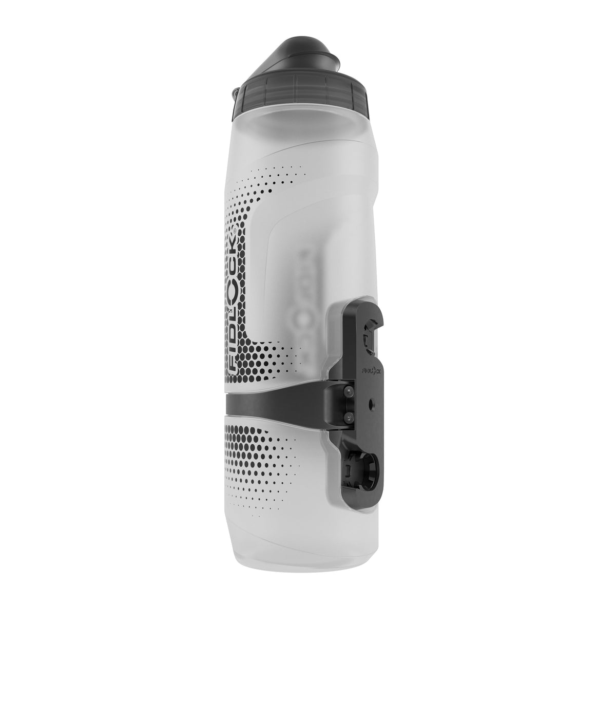 Ghost GND51 bottle with magnetic Fidlock holder, 700 ml, clear/black 
